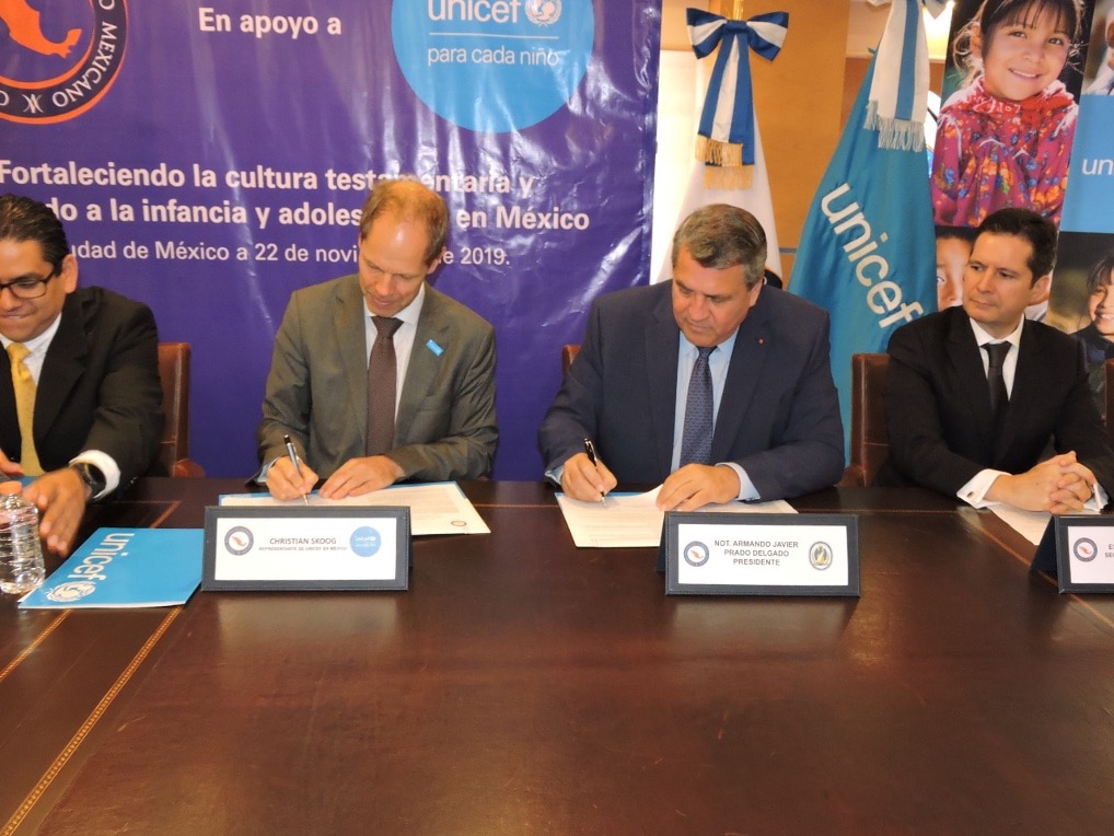 Convenio de colaboración con el Fondo de las Naciones Unidas para la ...